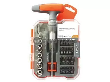 31PC Ratchet T-Driver Set