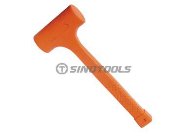 Fluorescence Dead Blow Rubber Hammer